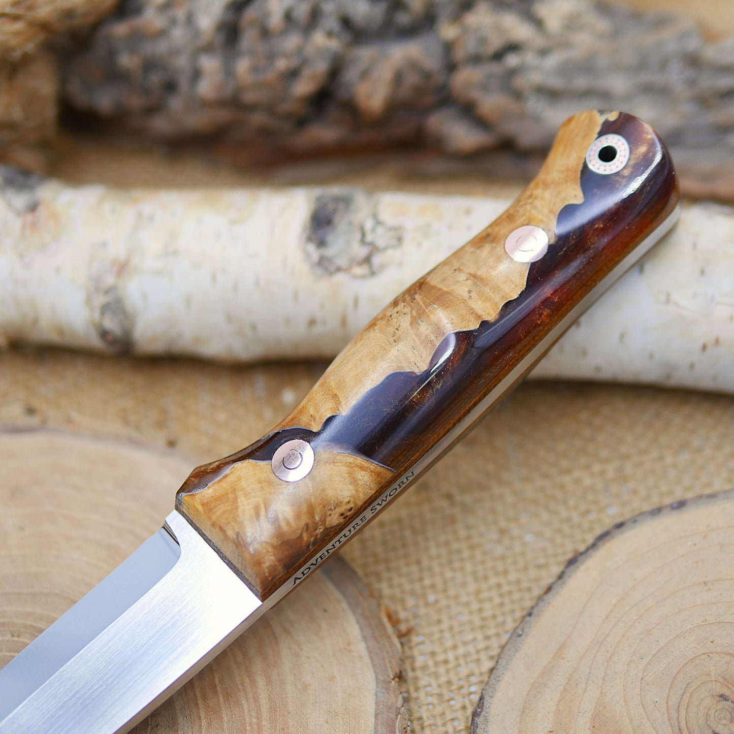 Classic: Maple Burl & Brown Resin