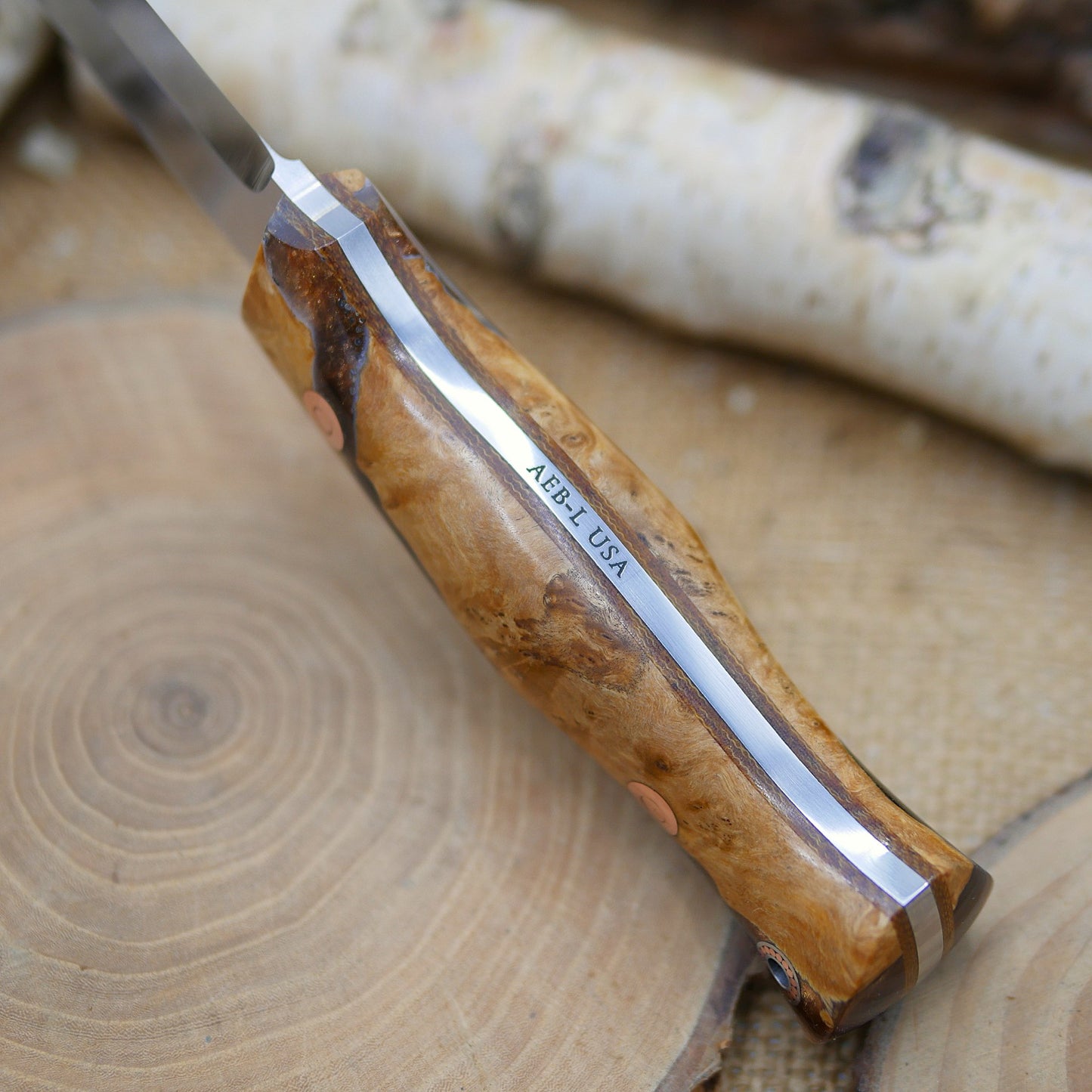 Classic: Maple Burl & Brown Resin