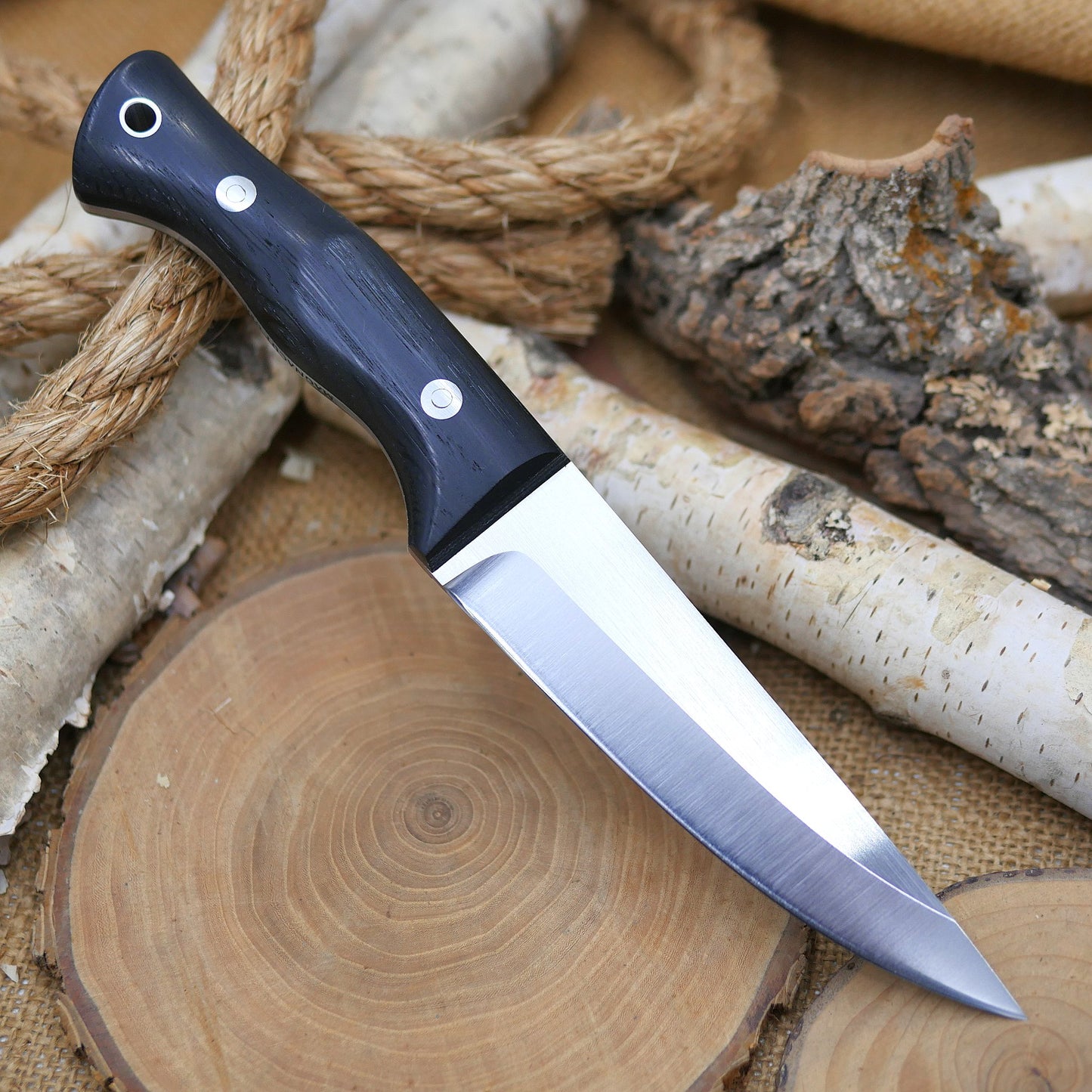[In-Stock] Tradesman: Ancient Bog Oak & Black Canvas Liners