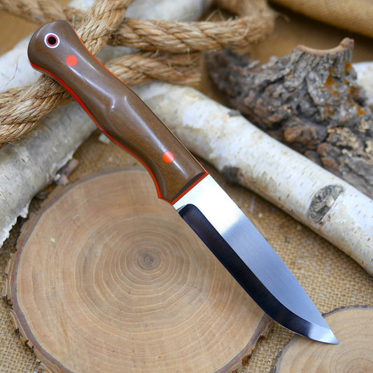 [In-Stock] Explorer: Brown Richlite & Orange G10