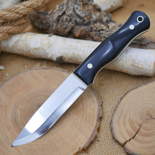 [In-Stock] Explorer: Black Richlite & Ivory G10