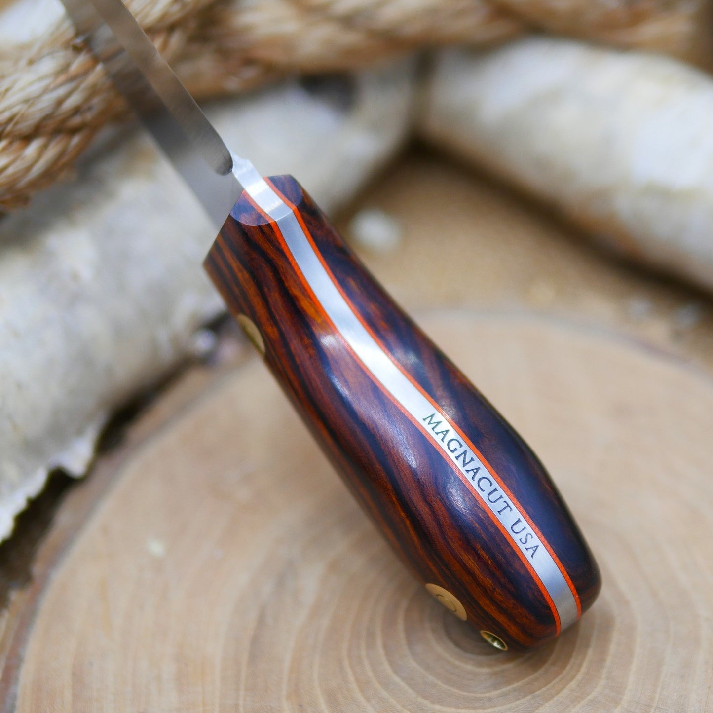 [In-Stock] Walker: Ironwood & Orange G10