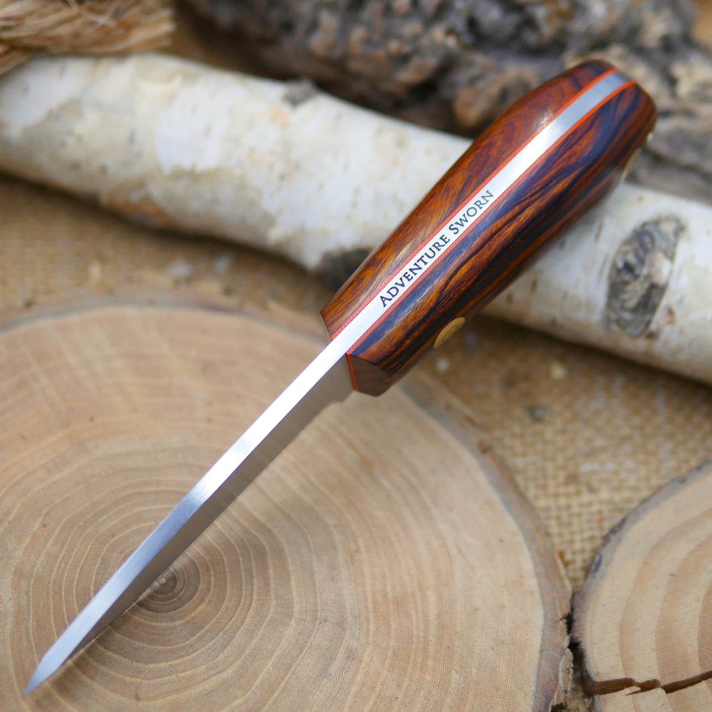 [In-Stock] Walker: Ironwood & Orange G10