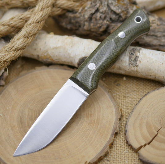 Huntsman: Green Canvas Micarta