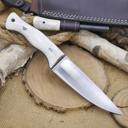 Tradesman: MagnaCut, Elk Antler, Sheath & Firesteel Included