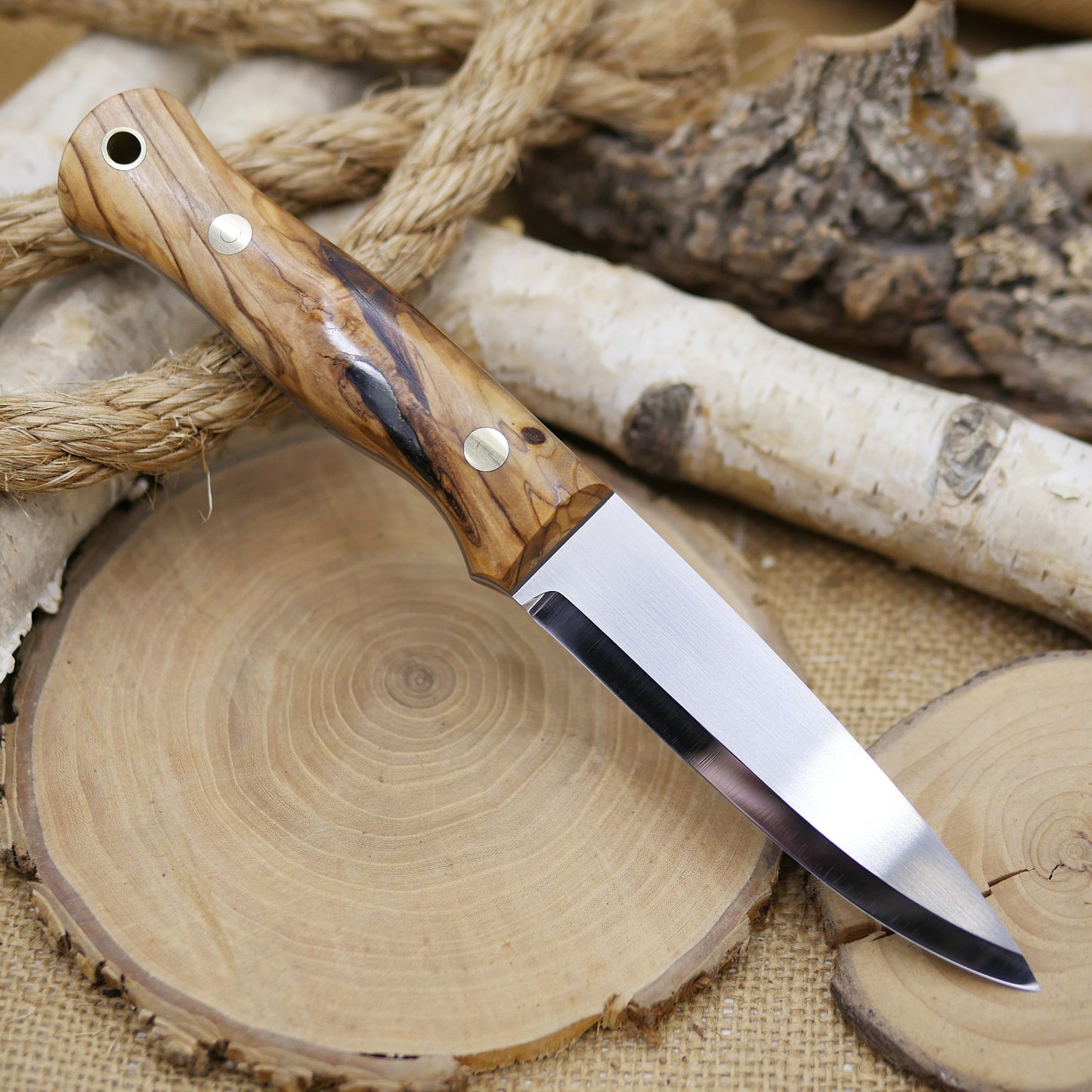 Mountaineer: Olivewood & Earth Brown G10