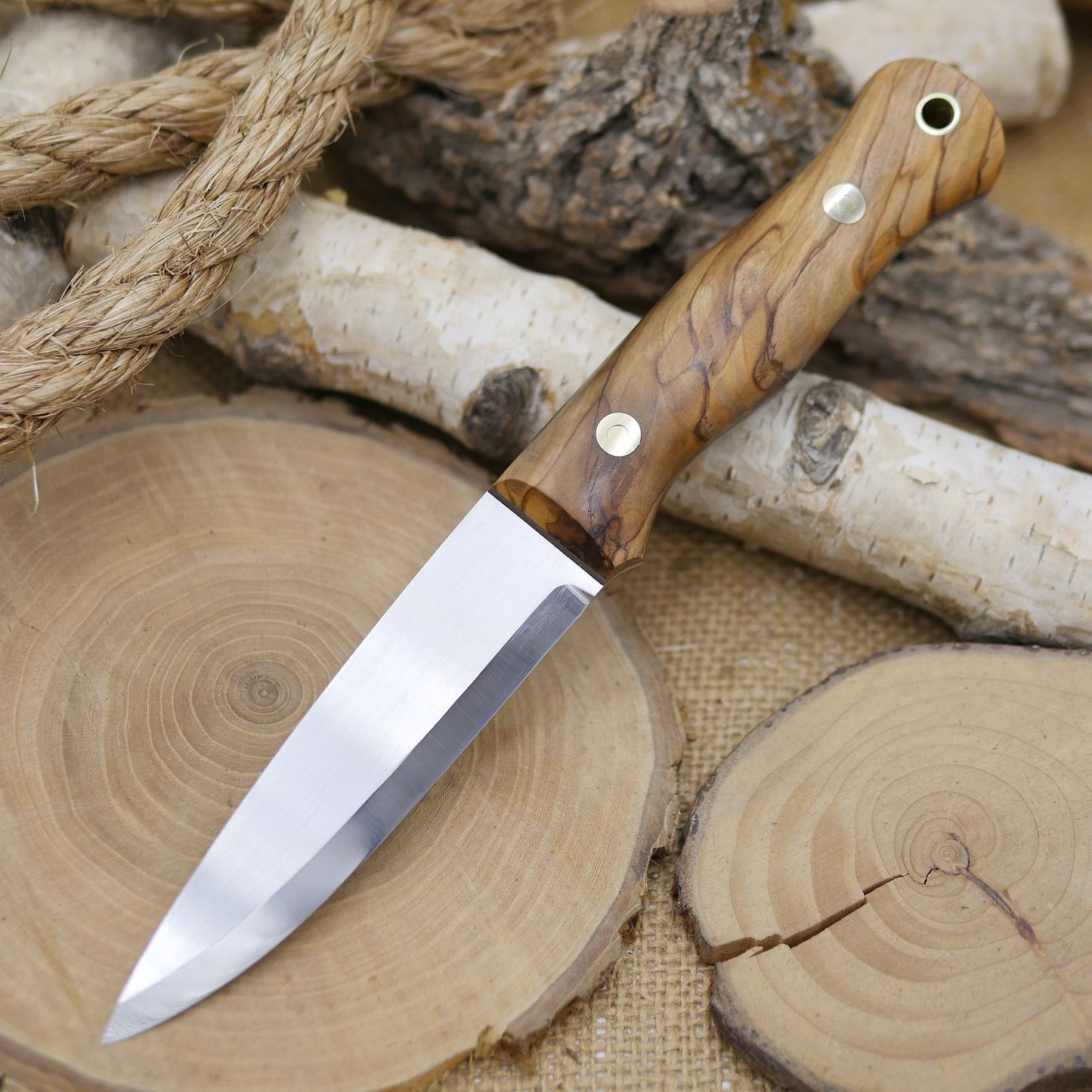 Mountaineer: Olivewood & Earth Brown G10