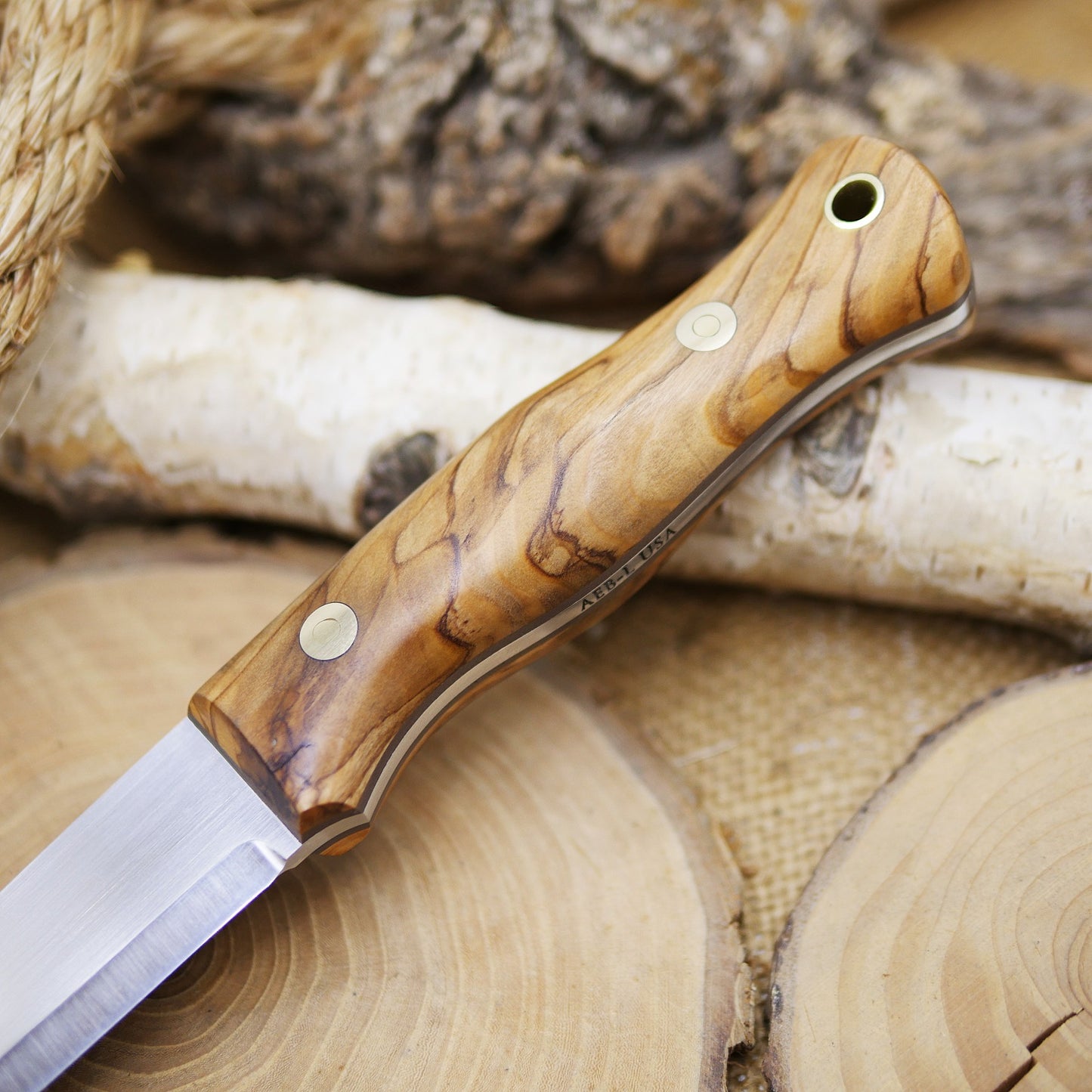 Mountaineer: Olivewood & Earth Brown G10
