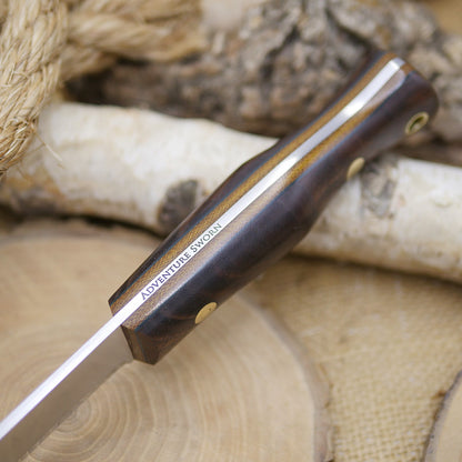 Explorer: Figured Walnut, Brown Canvas & Forest Green G10