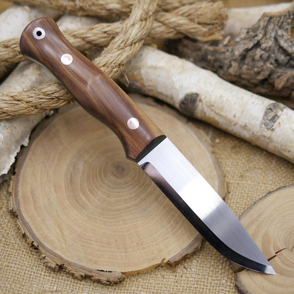 Explorer: Stabilized Cedar, Green Canvas & Copper Mosaic Tube