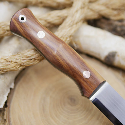 Explorer: Stabilized Cedar, Green Canvas & Copper Mosaic Tube