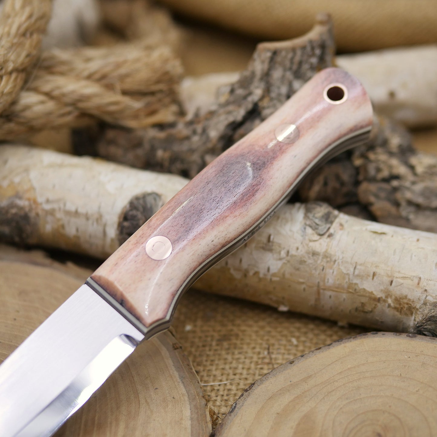 Classic: Camel Bone Stabilized & Dyed, Double Liners