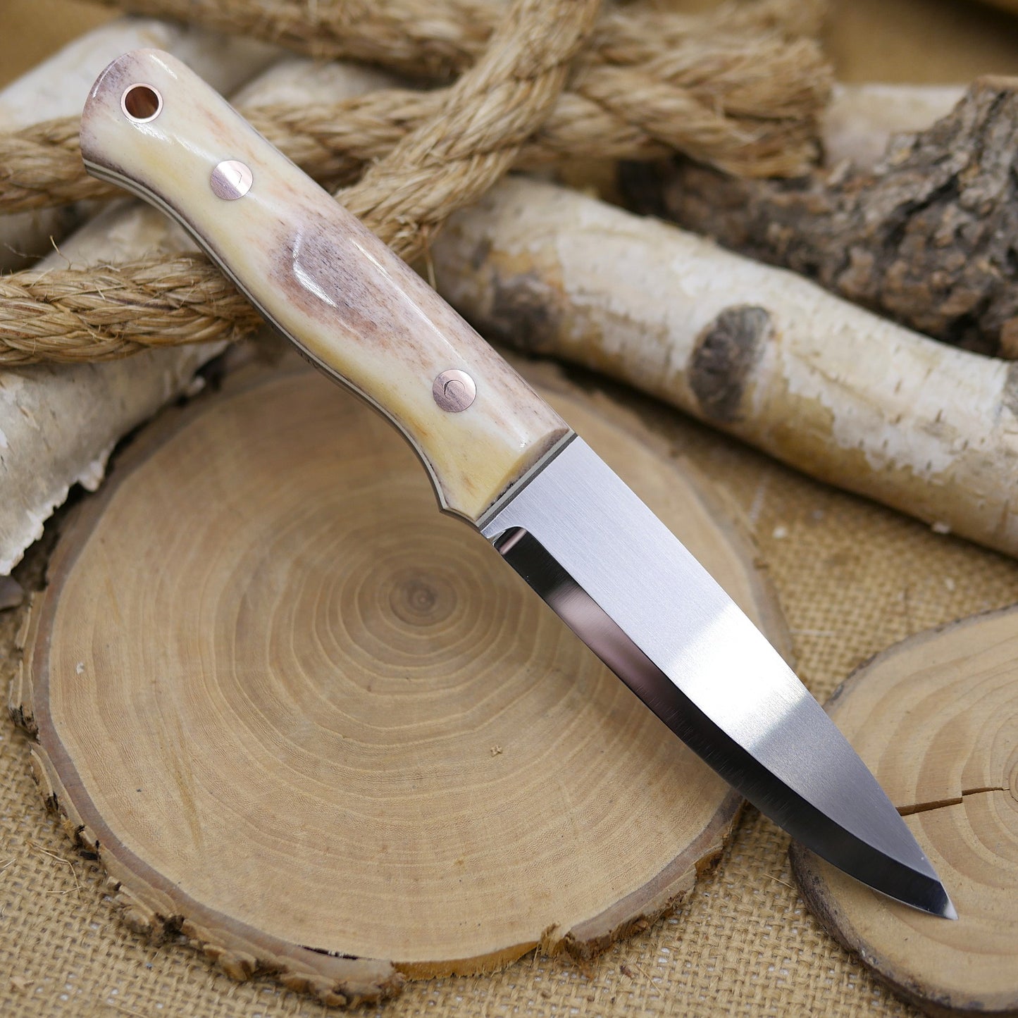 Classic: Camel Bone Stabilized & Dyed, Double Liners