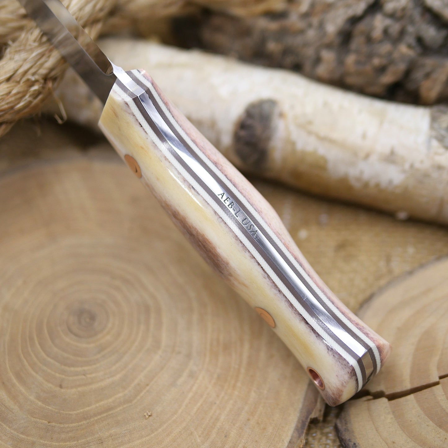 Classic: Camel Bone Stabilized & Dyed, Double Liners