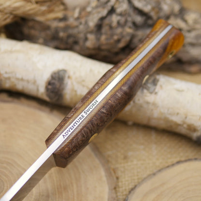 Huntsman: Maple Burl & Orange Hybridwood