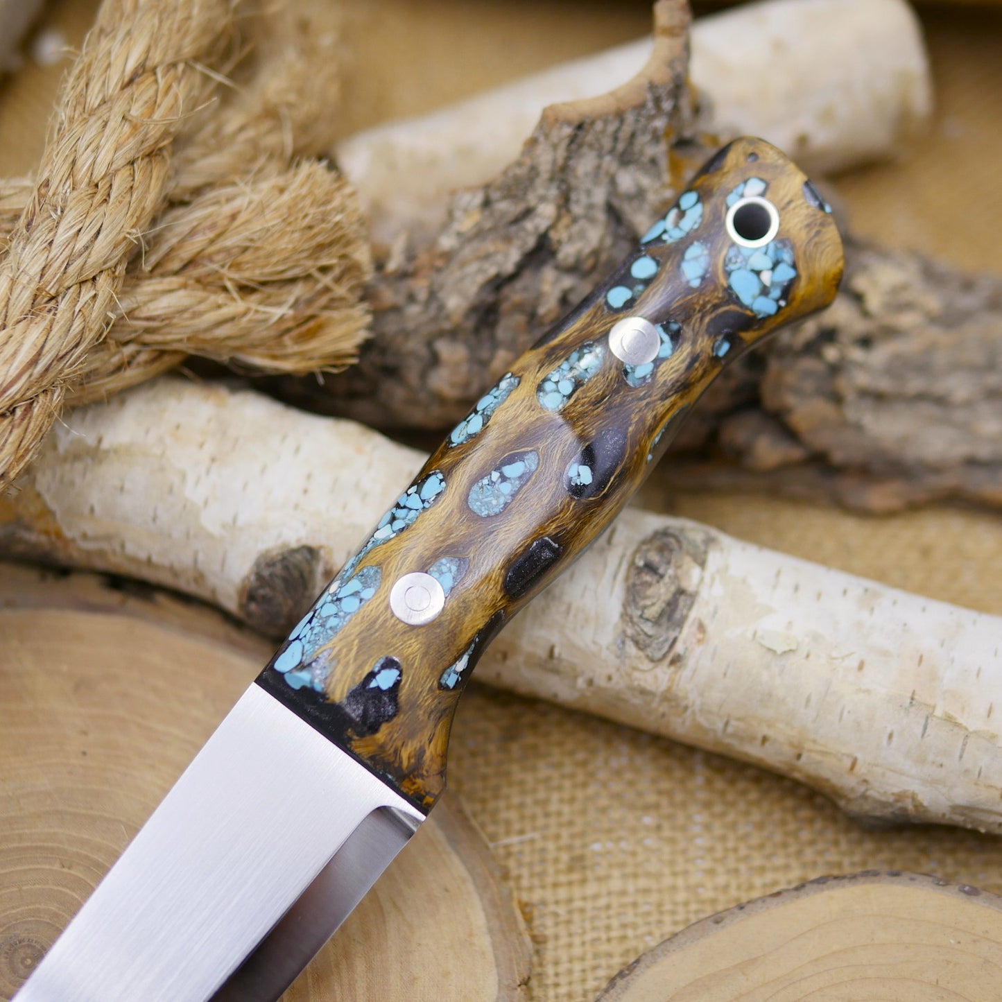 Tradesman: S35VN, Cholla Cactus & Turquoise