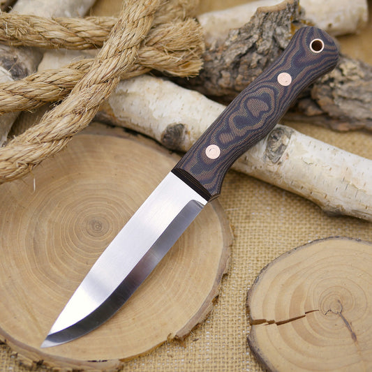 Explorer: 3V, Python Canvas Micarta, Tapered Tang