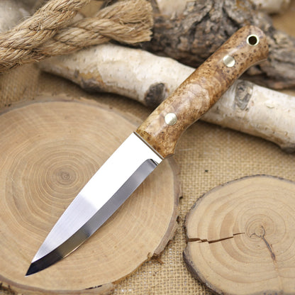 Classic: Black Ash Burl, Tan & White Liners