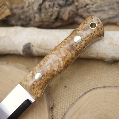 Classic: Black Ash Burl, Tan & White Liners