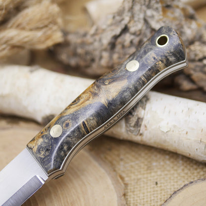 Classic: Buckeye Burl, Earth Brown & White Liners