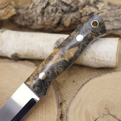 Classic: Buckeye Burl, Earth Brown & White Liners