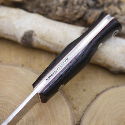 Classic: Saber Convex, Bog Oak, White & Red Liners