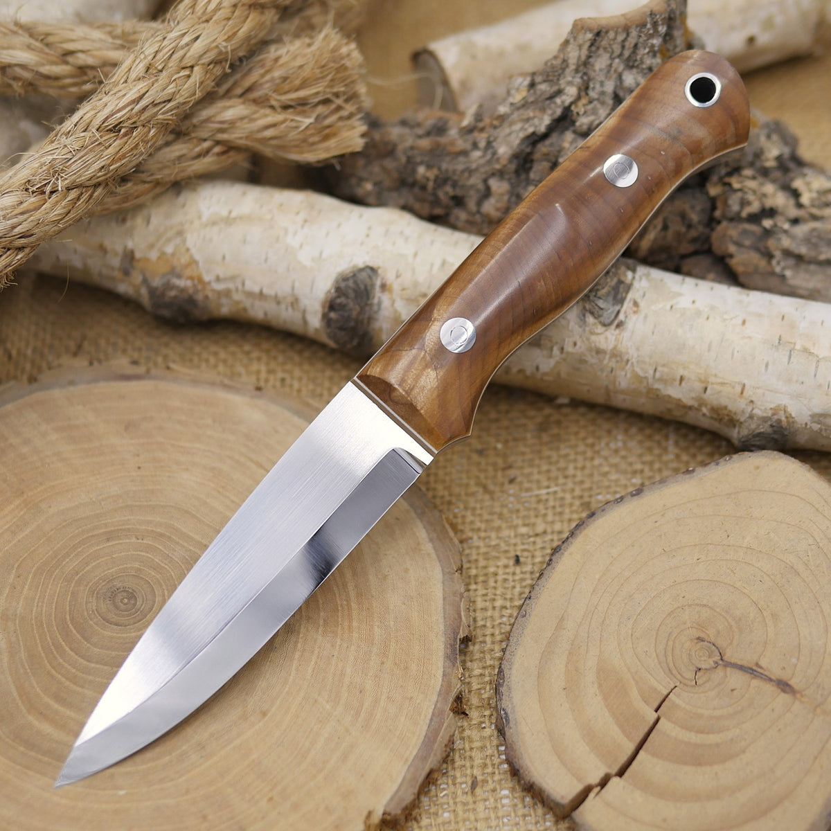 Classic: Cross-Cut Stabilized Curly Maple