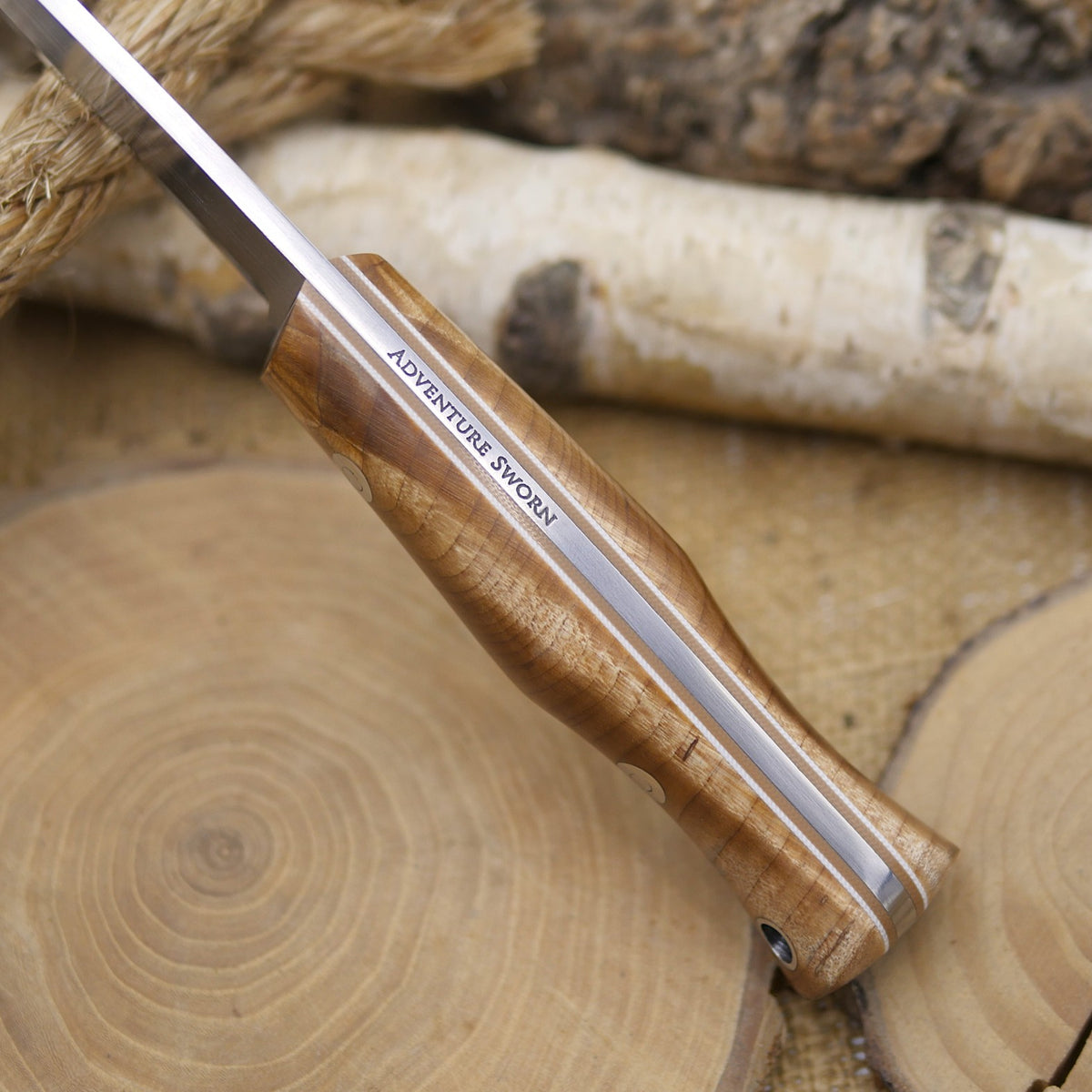 Classic: Cross-Cut Stabilized Curly Maple