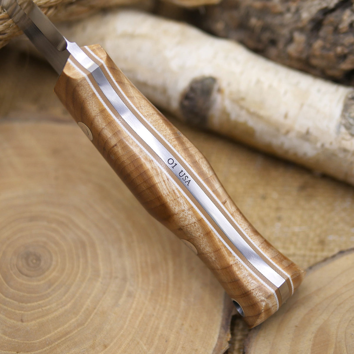 Classic: Cross-Cut Stabilized Curly Maple