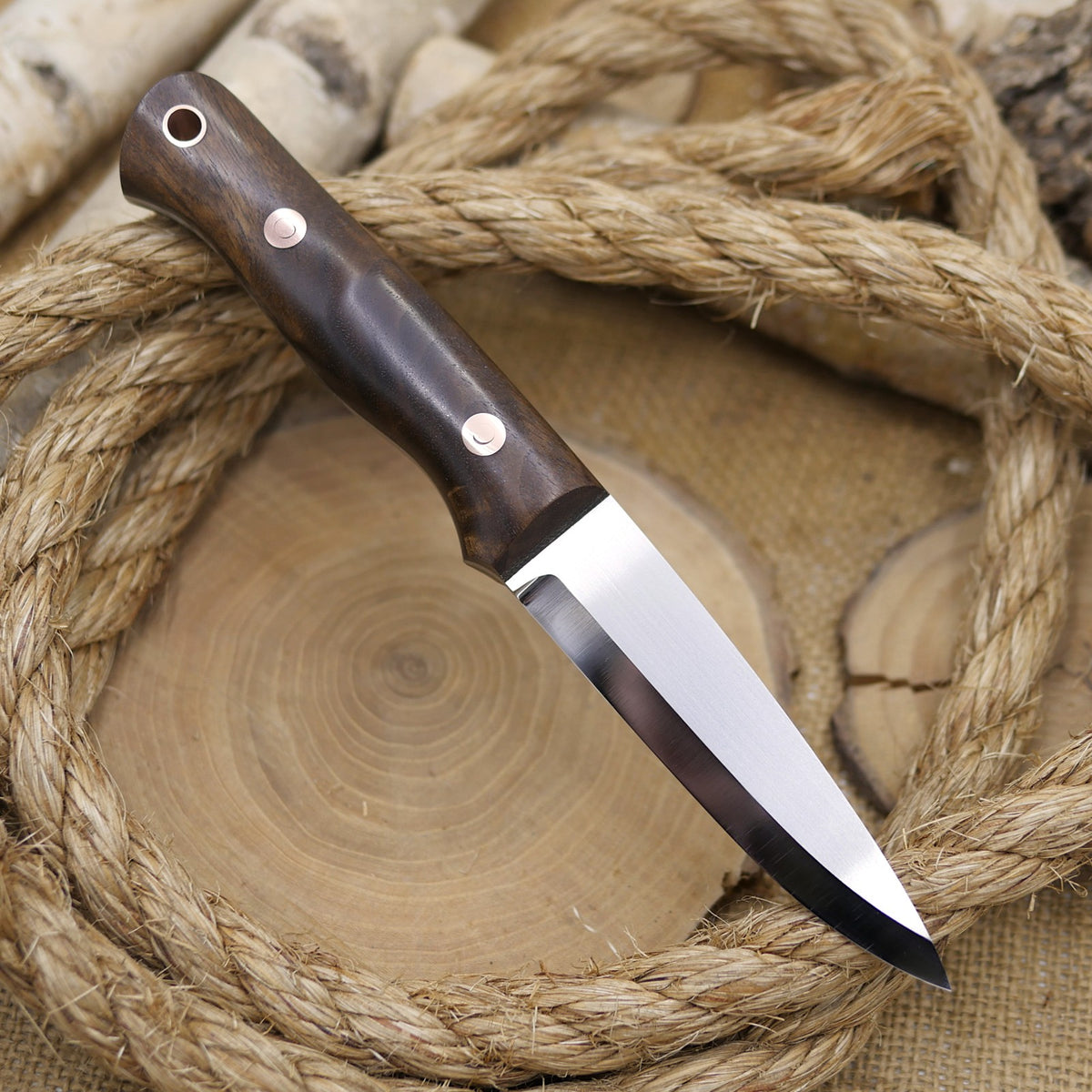 Classic: Stabilized Walnut & Green Canvas