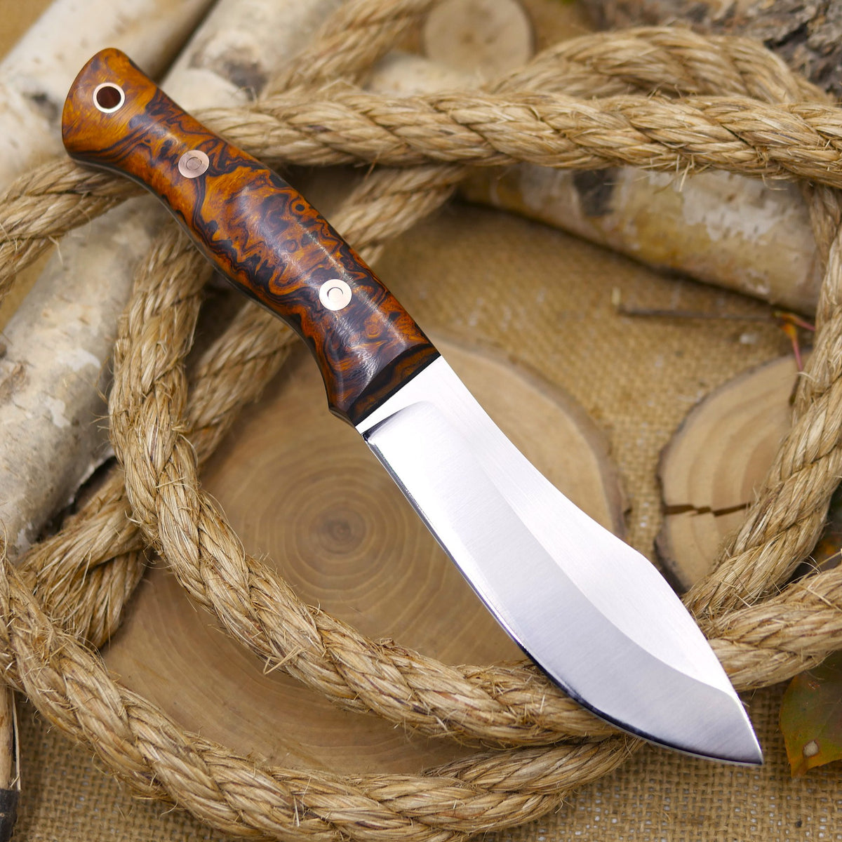 Guide: Ironwood Burl, Black G10