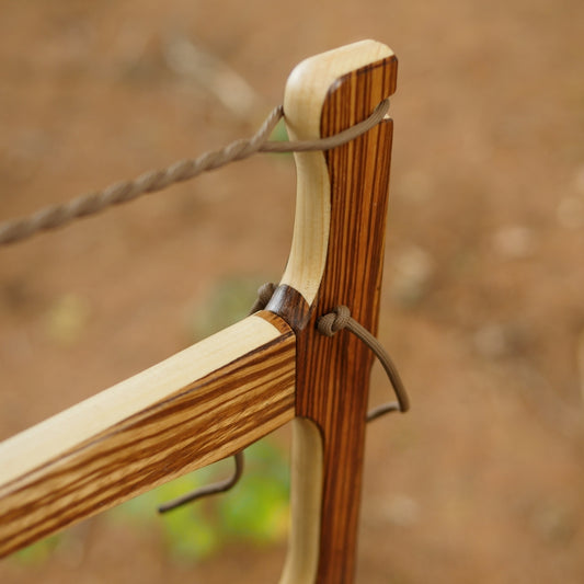 Lightweight Zebrawood & Pine Bucksaw