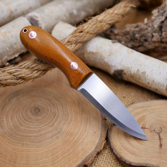 [in stock] Walker: Aged Canvas Micarta & Copper