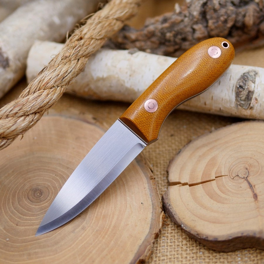 [in stock] Walker: Aged Canvas Micarta & Copper