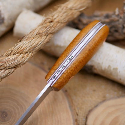 [in stock] Walker: Aged Canvas Micarta & Copper