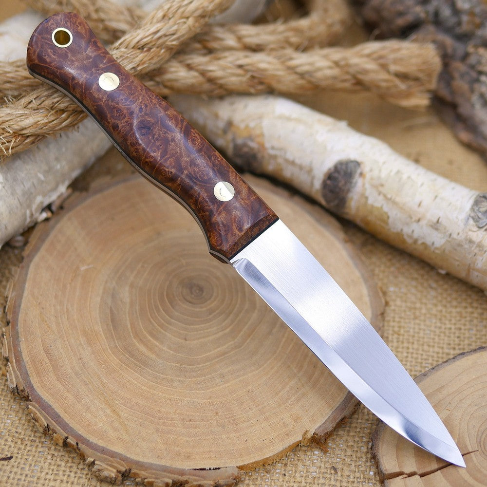 Mountaineer: Maple Burl & Black G10