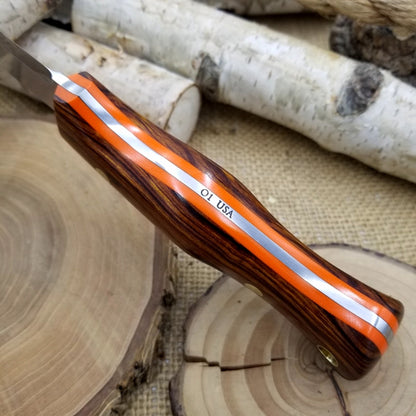 Mountaineer: Ironwood & Orange G10