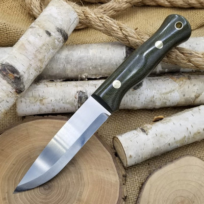 Explorer 3V: Green Canvas Micarta