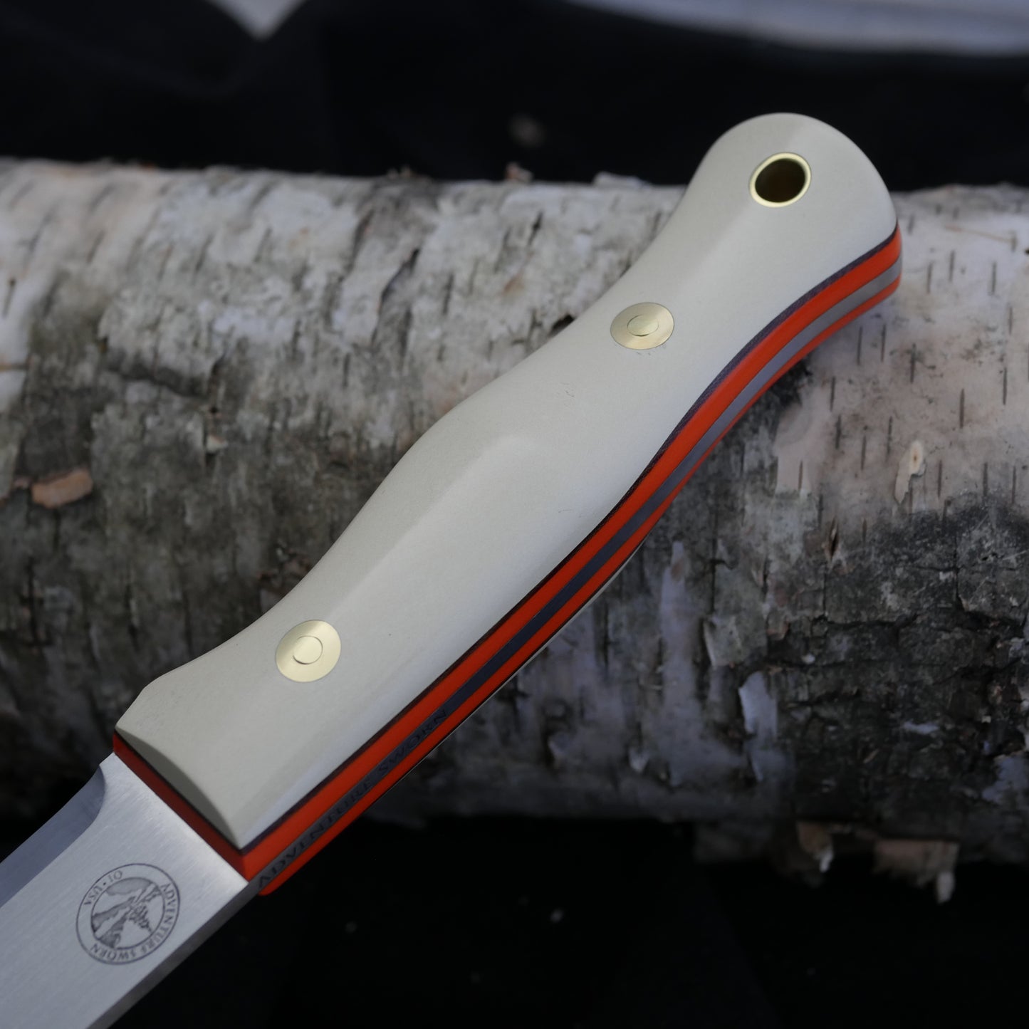 Mountaineer: Ivory Paper, Hunter Orange & Brown