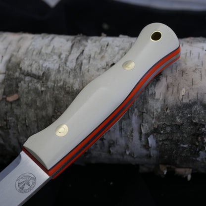 Mountaineer: Ivory Paper, Hunter Orange & Brown