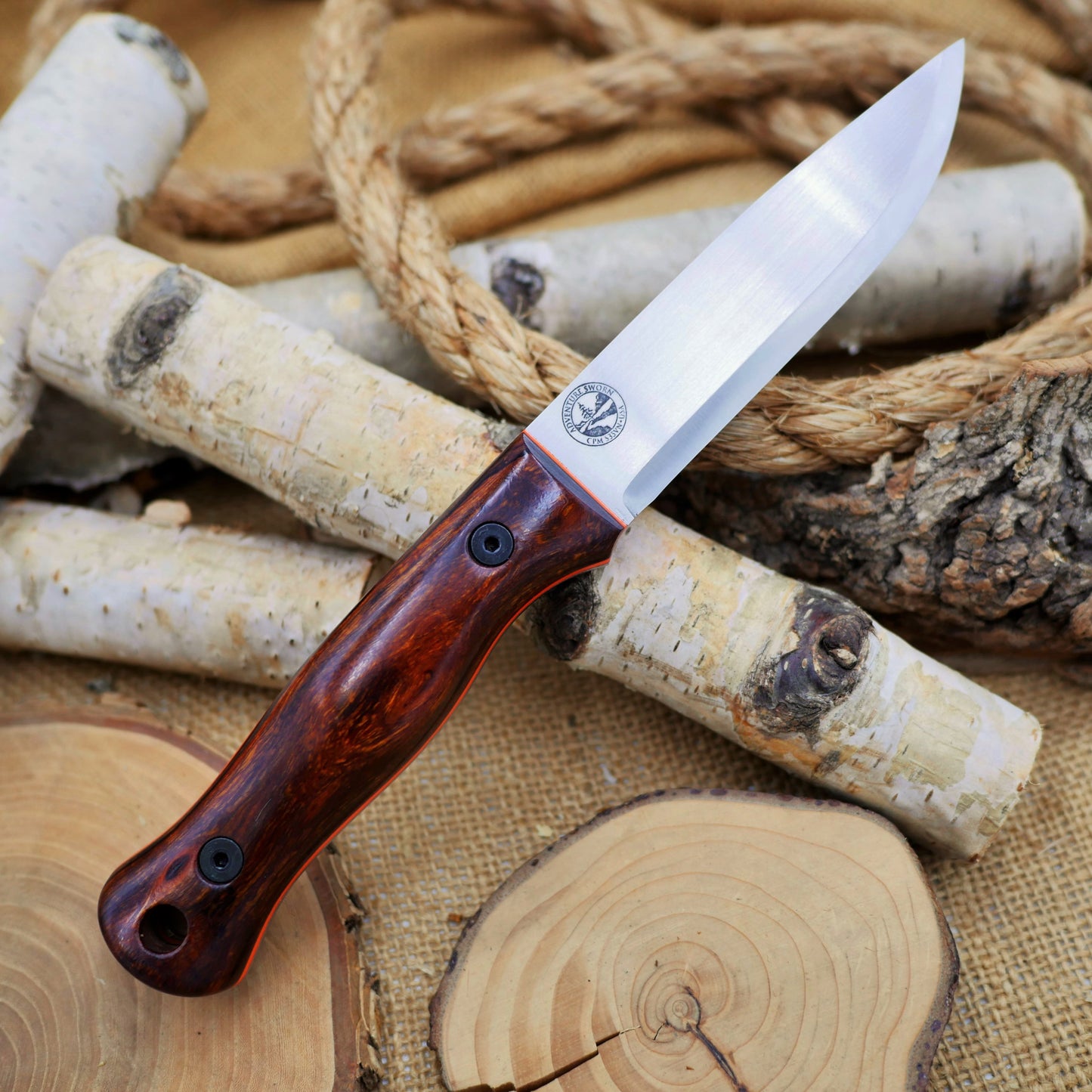 Explorer: Ironwood & Orange G10 (r-series)