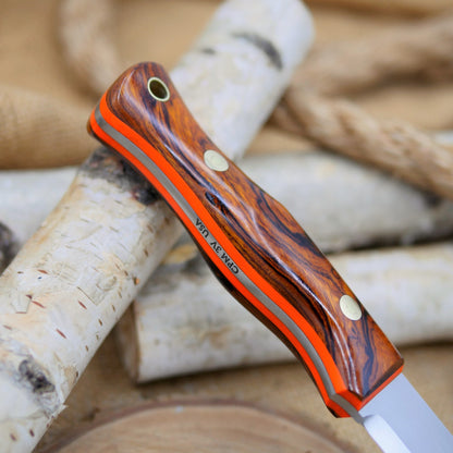 Explorer 3V: Ironwood & Orange G10