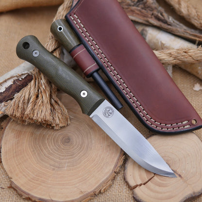 Explorer [R]: 3V, Green Canvas Micarta