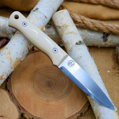 Classic: Ivory Paper Micarta & Cinnamon (r-series)