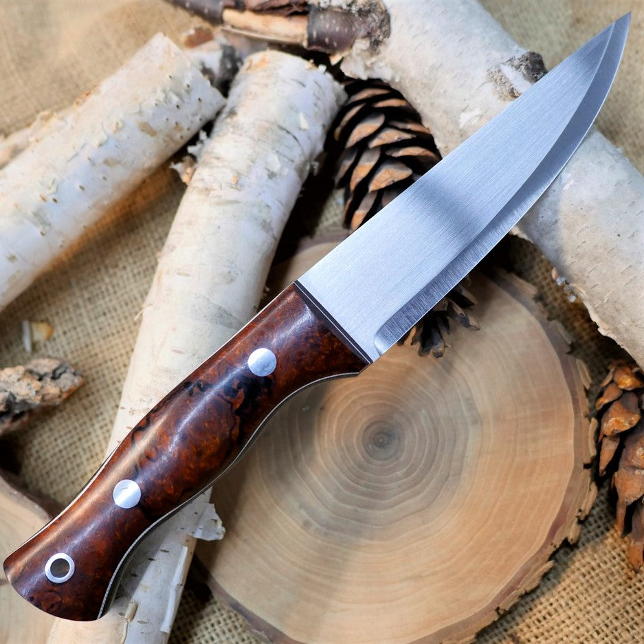 Tradesman: CPM 3V, Ironwood Burl & Double Liners