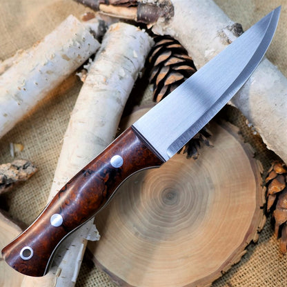 Tradesman: CPM 3V, Ironwood Burl & Double Liners