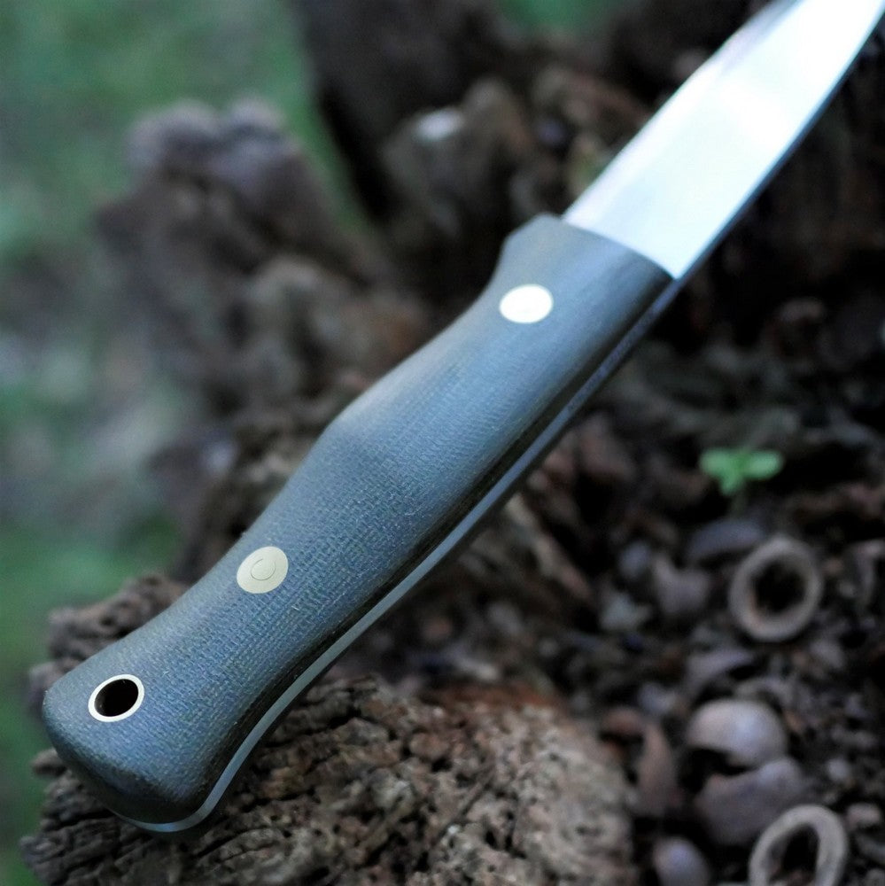 Mountaineer: Green Canvas Micarta