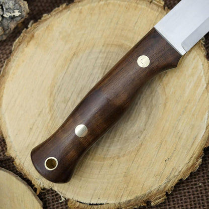 CPM 3V Explorer: Walnut & Triple Liners - Adventure Sworn Bushcraft Co.