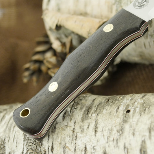Mountaineer: Bog Oak, Red & White G10
