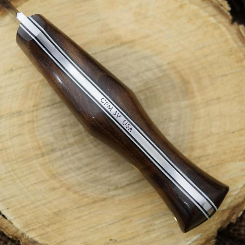CPM 3V Explorer: Walnut & Triple Liners - Adventure Sworn Bushcraft Co.
